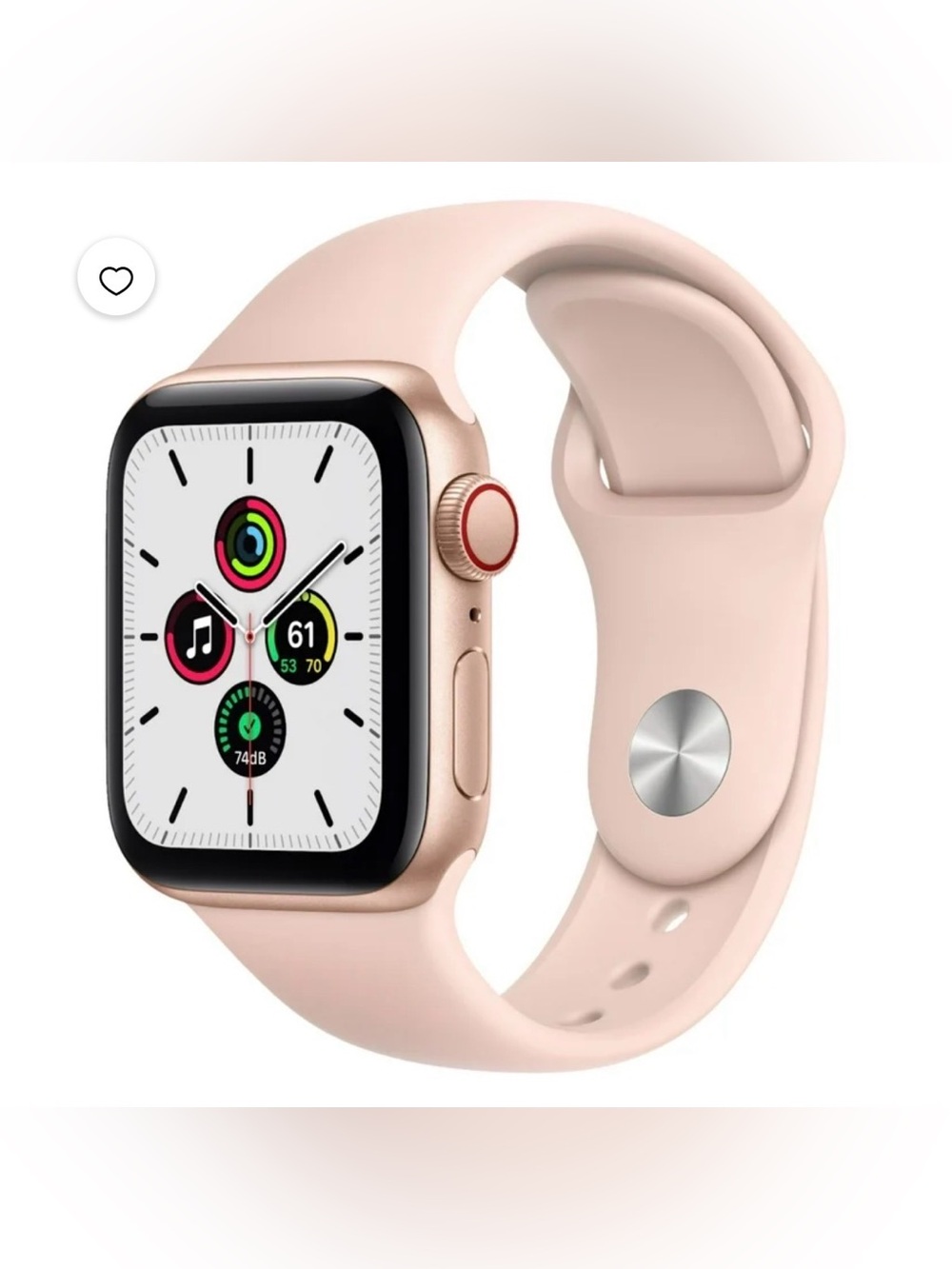 EUC Women’s Rose Gold Apple Watch, Series 6 with original unused pink band.